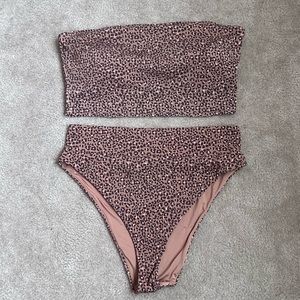 Aerie bandeau bikini matching set